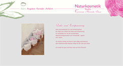 Desktop Screenshot of naturkosmetik-russi.de