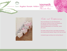 Tablet Screenshot of naturkosmetik-russi.de